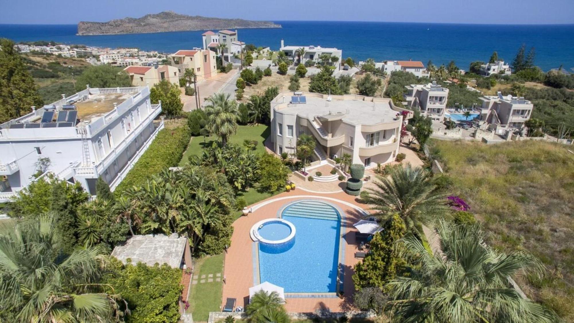 Villa Elina Luxury Residence 斯塔罗斯 外观 照片
