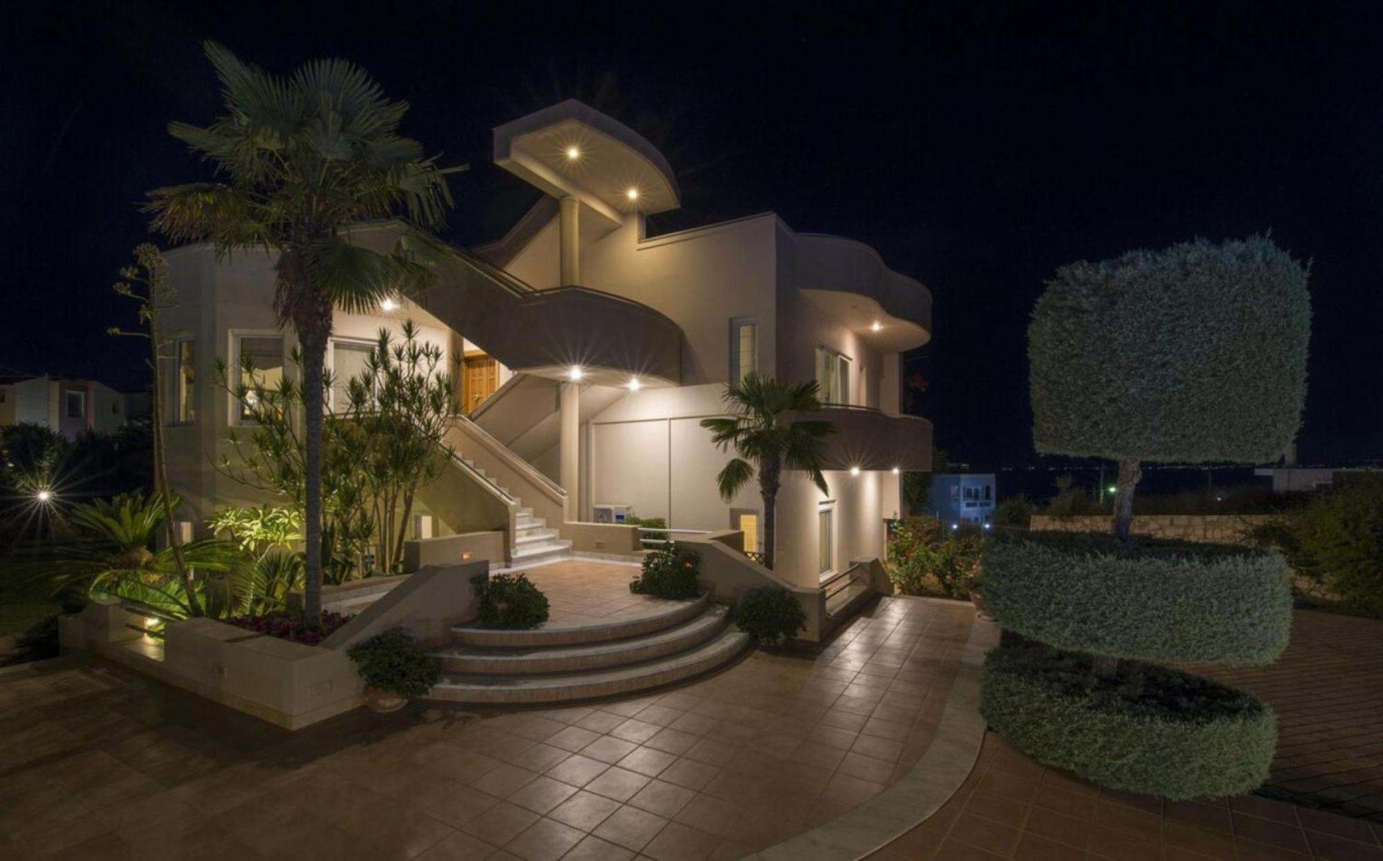 Villa Elina Luxury Residence 斯塔罗斯 外观 照片